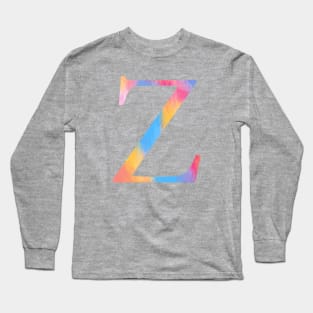 Sunrise Zeta Letter Long Sleeve T-Shirt